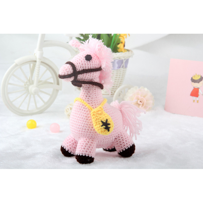 Knitted Wool Toy Material Package Stuffed Plush, Wool Crafts Handmade Crochet, Doll DIY, Crocheted Toy