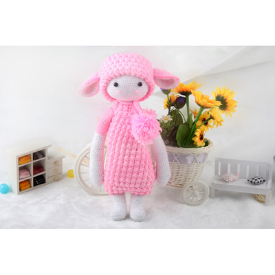 Knitted Wool Toy Material Package Stuffed Plush, Wool Crafts Handmade Crochet, Doll DIY, Crocheted Toy