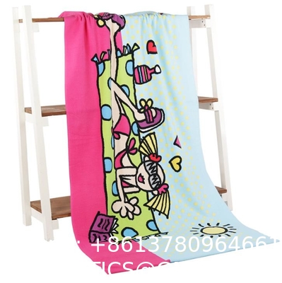 Custom Logo Beach Towel Personalized Photo Design Text Name Beach Towel for Kids Men Women Sand Free Quick Dry Bath