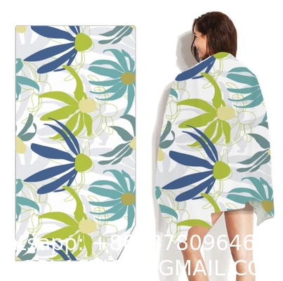 Outdoor Sunflower Beach Blanket, Beach Towel, Beach Cover Tapetry, Roundie Beach Throw Blanket, Ultra Soft, Absorbent