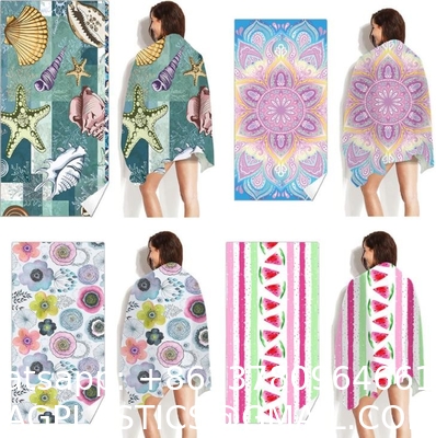 Outdoor Sunflower Beach Blanket, Beach Towel, Beach Cover Tapetry, Roundie Beach Throw Blanket, Ultra Soft, Absorbent