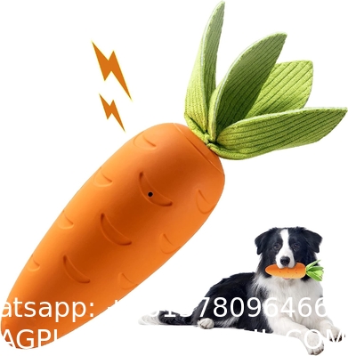 Dog Chew Toys for Aggressive Chewers, Indestructible Tough Squeaky Interactive Dog Toys, Puppy Teeth Chew Corn