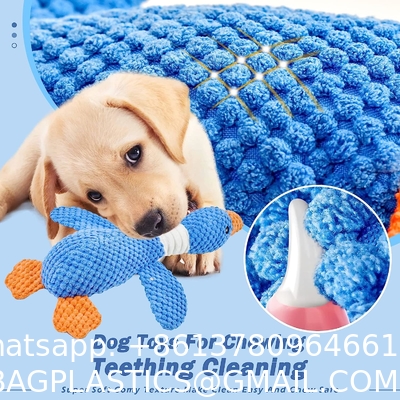 Dog Chew Toys for Aggressive Chewers, Indestructible Tough Squeaky Interactive Dog Toys, Puppy Teeth Chew Corn
