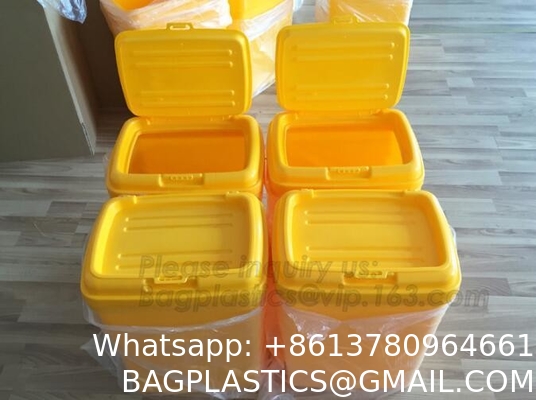 Dog Food Storage Container Large Airtight PET Food Container Measuring Cup 19lb/33qt Plastic Cat Dog Treat Containe