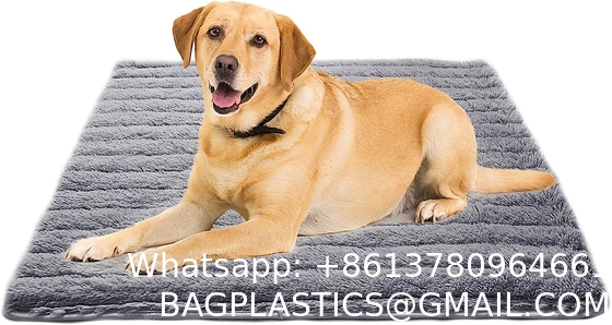 Self Warming Dog Bed Mat, Soft Plush Pet Sleeping Pad for Dog Cats, Winter Pet Blanket for Dog Bed, Couch, Sofa, Car