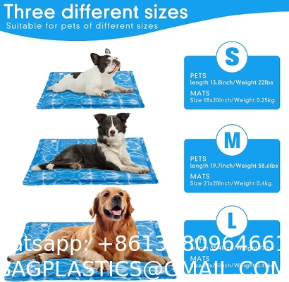 Cooling Mat for Dogs Water Injection Cooling Mats Cooling Bed Mats,Self Cooling Pet Dog Cool Mat Pads for Dogs Cats