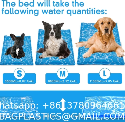 Cooling Mat for Dogs Water Injection Cooling Mats Cooling Bed Mats,Self Cooling Pet Dog Cool Mat Pads for Dogs Cats