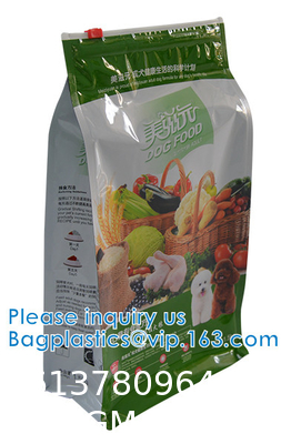 2.5kg 5kg Custom Printed Aluminium Foil Pouch Composite Side Gusset Packaging Bags Package Pouch Dog Pet Food Ba