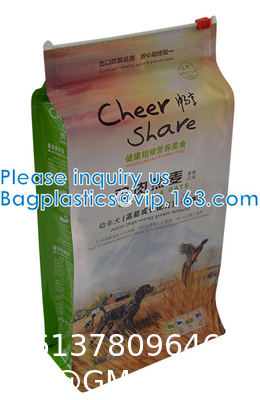 2.5kg 5kg Custom Printed Aluminium Foil Pouch Composite Side Gusset Packaging Bags Package Pouch Dog Pet Food Ba