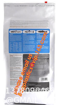2.5kg 5kg Custom Printed Aluminium Foil Pouch Composite Side Gusset Packaging Bags Package Pouch Dog Pet Food Ba