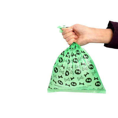 100% Compostable Cornstarchbags, Biodegradable Large Scented Dog Waste Bags Best Pet Care Poop Bags Eco