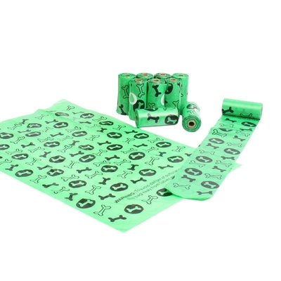 100% Compostable Cornstarchbags, Biodegradable Large Scented Dog Waste Bags Best Pet Care Poop Bags Eco