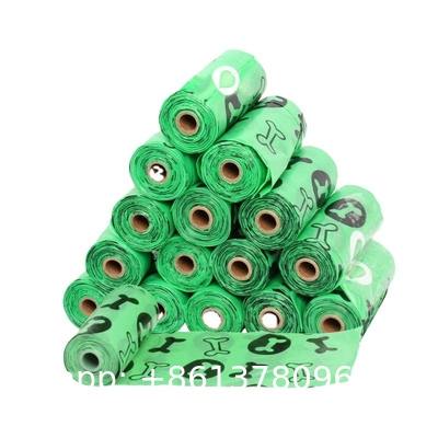 100% Compostable Cornstarchbags, Biodegradable Large Scented Dog Waste Bags Best Pet Care Poop Bags Eco