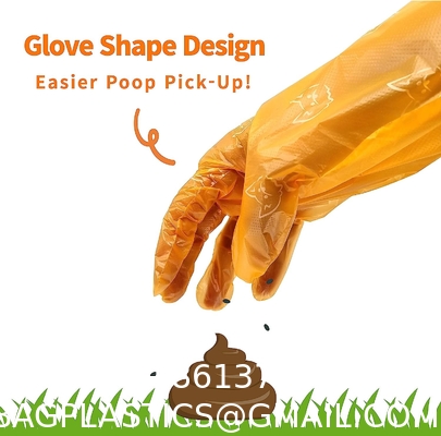 100% Compostable Cornstarchbags, Biodegradable Dog Poop Bags, Gloves Eco Friendly Pet Waste Bag, Doggie Poo, Extra