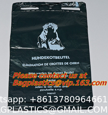 100% Compostable Cornstarchbags, Biodegradable Dog Poop Bags, Gloves Eco Friendly Pet Waste Bag, Doggie Poo, Extra