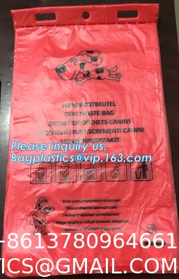 100% Compostable Cornstarchbags, Biodegradable Dog Poop Bags, Gloves Eco Friendly Pet Waste Bag, Doggie Poo, Extra