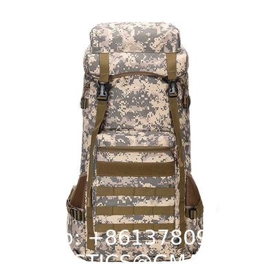 Tactical Military Army Backpack, Tactical Hiking Daypack 70-85L Military MOLLE Assault Backpack Army Traveling Campi