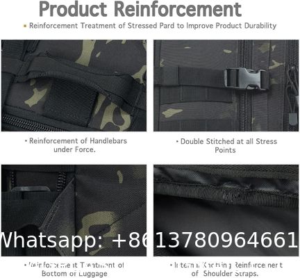 ornaments Backpack, Tactical, Large Molle Assault Pack ornaments Tactical Army Camping Hiking Trekking