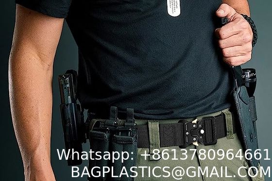Tactical Belt ornaments Gun Belts Rigger Webbing With Heavy-Duty Quick-Release Buckle And EDC Molle Pouch