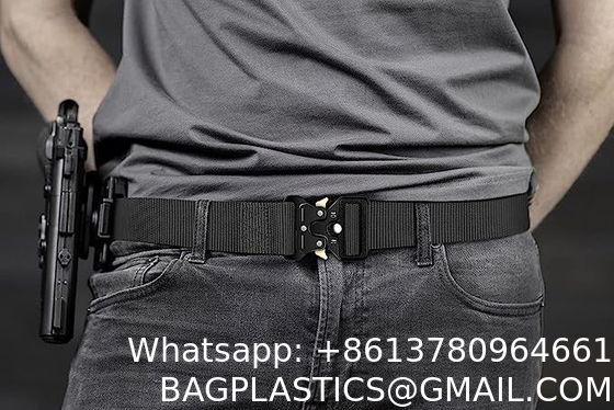 Tactical Belt ornaments Gun Belts Rigger Webbing With Heavy-Duty Quick-Release Buckle And EDC Molle Pouch