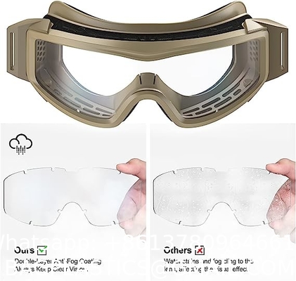 Tactical Airsoft Goggles Anti Fog Military Glasses, Ballistic Safety Goggles For Shooting Hunting