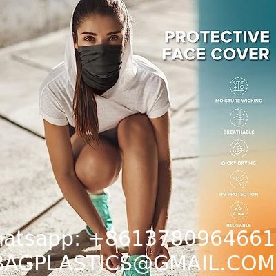 Neck Gaiter Face Mask Scarf Reusable Bandanas Tube UV Protection Headwear Balaclava Outdoor Sport for Men and Women