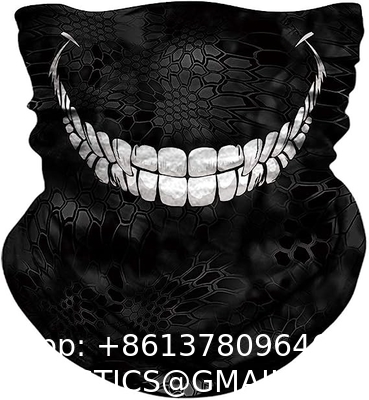 Neck Gaiter Face Mask Scarf Reusable Bandanas Tube UV Protection Headwear Balaclava Outdoor Sport for Men and Women