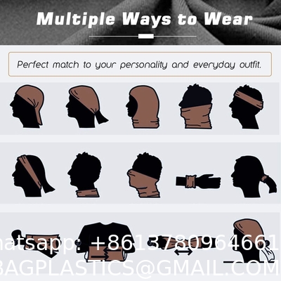 Neck Gaiter Face Mask Scarf Reusable Bandanas Tube UV Protection Headwear Balaclava Outdoor Sport for Men and Women