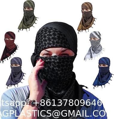 Shemagh Tactical Desert Military Head Scarf Motorcycle Face Mask Biker Arab Wrap Summer Keffiyeh Cover Scarves