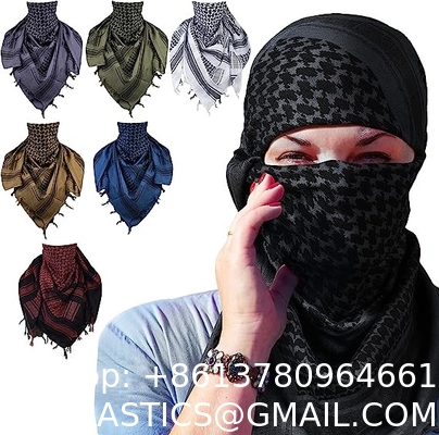 Shemagh Tactical Desert Military Head Scarf Motorcycle Face Mask Biker Arab Wrap Summer Keffiyeh Cover Scarves