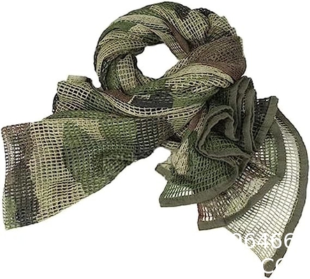Camouflage Scarves, Sniper Veil Camo Mesh Material Hunting Shemagh Scarf Balaclava Head Neck Cover