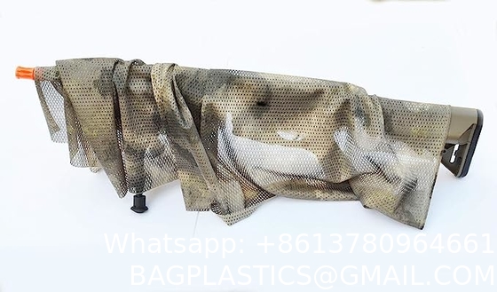 Camouflage Scarves, Sniper Veil Camo Mesh Material Hunting Shemagh Scarf Balaclava Head Neck Cover