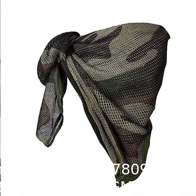 Camouflage Scarves, Sniper Veil Camo Mesh Material Hunting Shemagh Scarf Balaclava Head Neck Cover