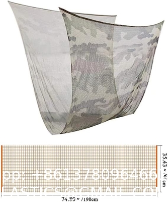 Camouflage Scarves, Sniper Veil Camo Mesh Material Hunting Shemagh Scarf Balaclava Head Neck Cover