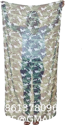 Camouflage Scarves, Sniper Veil Camo Mesh Material Hunting Shemagh Scarf Balaclava Head Neck Cover