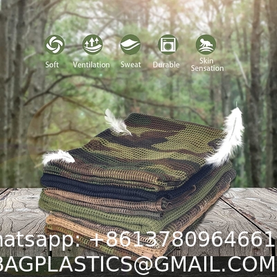 Camouflage Scarves, Sniper Veil Camo Mesh Material Hunting Shemagh Scarf Balaclava Head Neck Cover