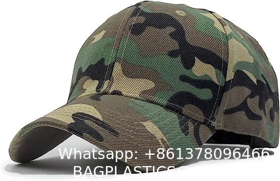 Profile Hat Baseball Cap Outdoor Camouflage Fishing Cap, Dad Hat Adjustable Unconstructed Plain Cap