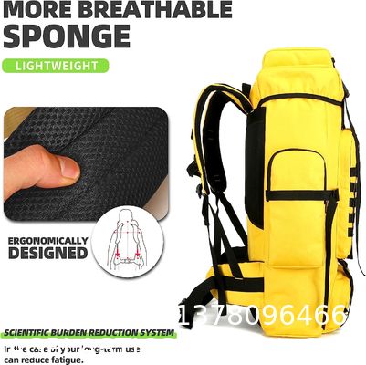 ornaments Tactical Backpack 70L Hiking Backpacks Men Women Molle Army Assault Pack Tactical Bag Rucksack