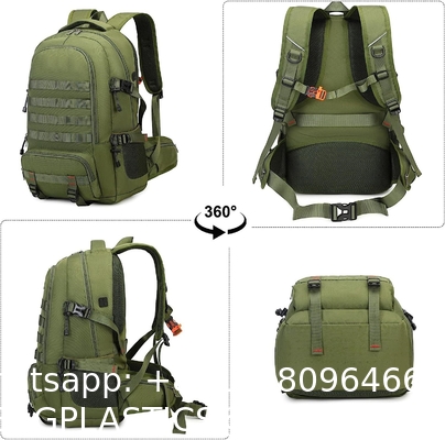 Hiking Camping Backpack 40L, Lightweight Rucksack Men Women Outdoor Sport Trekking Traveling Daypack