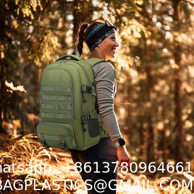 Hiking Camping Backpack 40L, Lightweight Rucksack Men Women Outdoor Sport Trekking Traveling Daypack