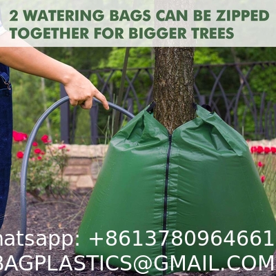 Tree Watering Bag, 20 Gallon Slow Release Watering Bag for Trees, Tree Irrigation Bag Made of Durable PVC Material