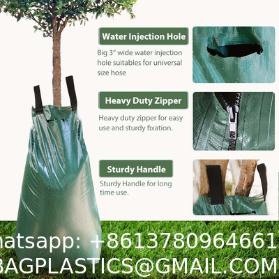 Tree Watering Bag, 20 Gallon Slow Release Watering Bag for Trees, Tree Irrigation Bag Made of Durable PVC Material