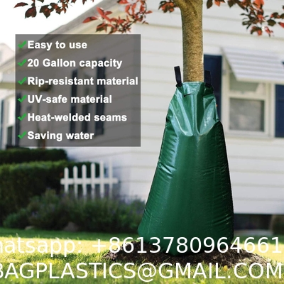 Tree Watering Bag, 20 Gallon Slow Release Watering Bag for Trees, Tree Irrigation Bag Made of Durable PVC Material