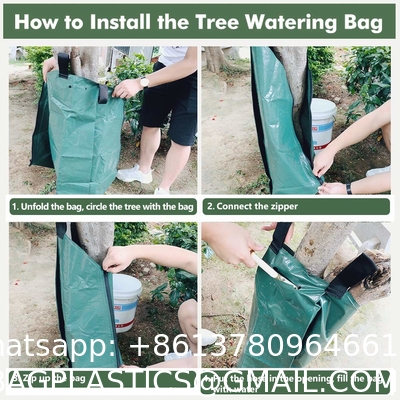 Tree Watering Bag, 20 Gallon Slow Release Watering Bag for Trees, Tree Irrigation Bag Made of Durable PVC Material