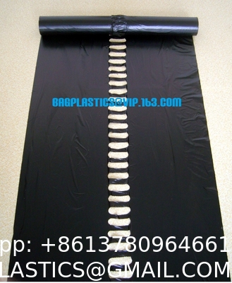 Weed Control Mulch Film, Agriculture Vegetable Black PE Films, 5 Holes Greenhouse Perforated Film