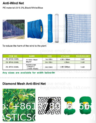 Weed Control Mulch Film, Agriculture Vegetable Black PE Films, 5 Holes Greenhouse Perforated Film