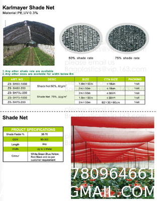 Weed Control Mulch Film, Agriculture Vegetable Black PE Films, 5 Holes Greenhouse Perforated Film