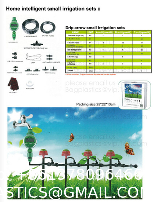 Weed Control Mulch Film, Agriculture Vegetable Black PE Films, 5 Holes Greenhouse Perforated Film