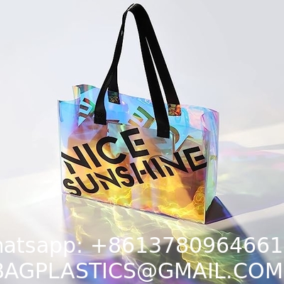 Iridescence Beach Bags for Women - Extra Large Beach Tote Waterproof Sandproof, Pool Bag Travel Picnic Camping
