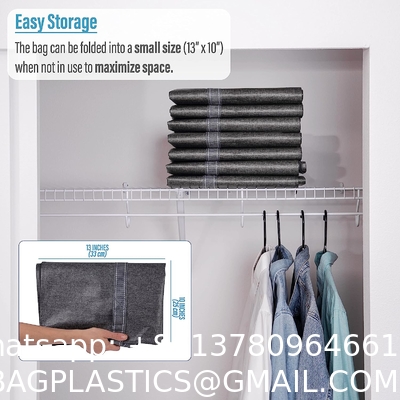 Extra Large Moving Storage Bags with Zippers, Foldable Heavy-Duty Tote for Space Saving, Alternative to Moving Boxes,